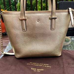 Kate spade gold purse
